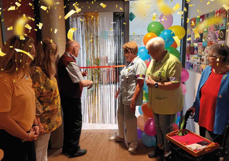 Feestelijke opening van (verbouwde) afdelingswoonkamers 1 en 2 